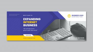 Business Facebook cover template