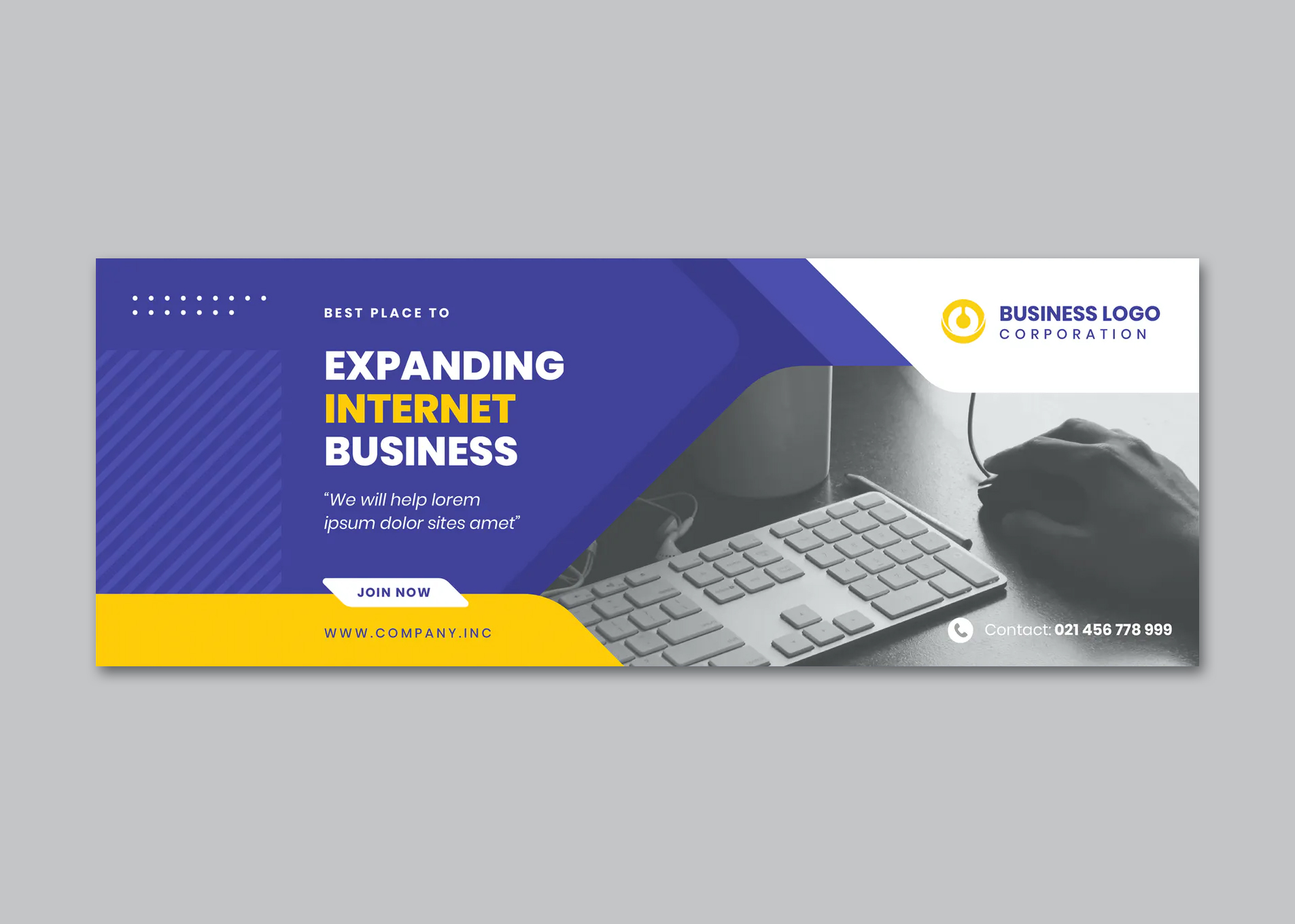 Business Facebook cover template