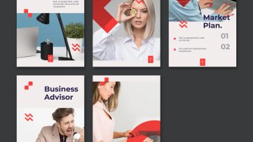 Business Instagram story templates