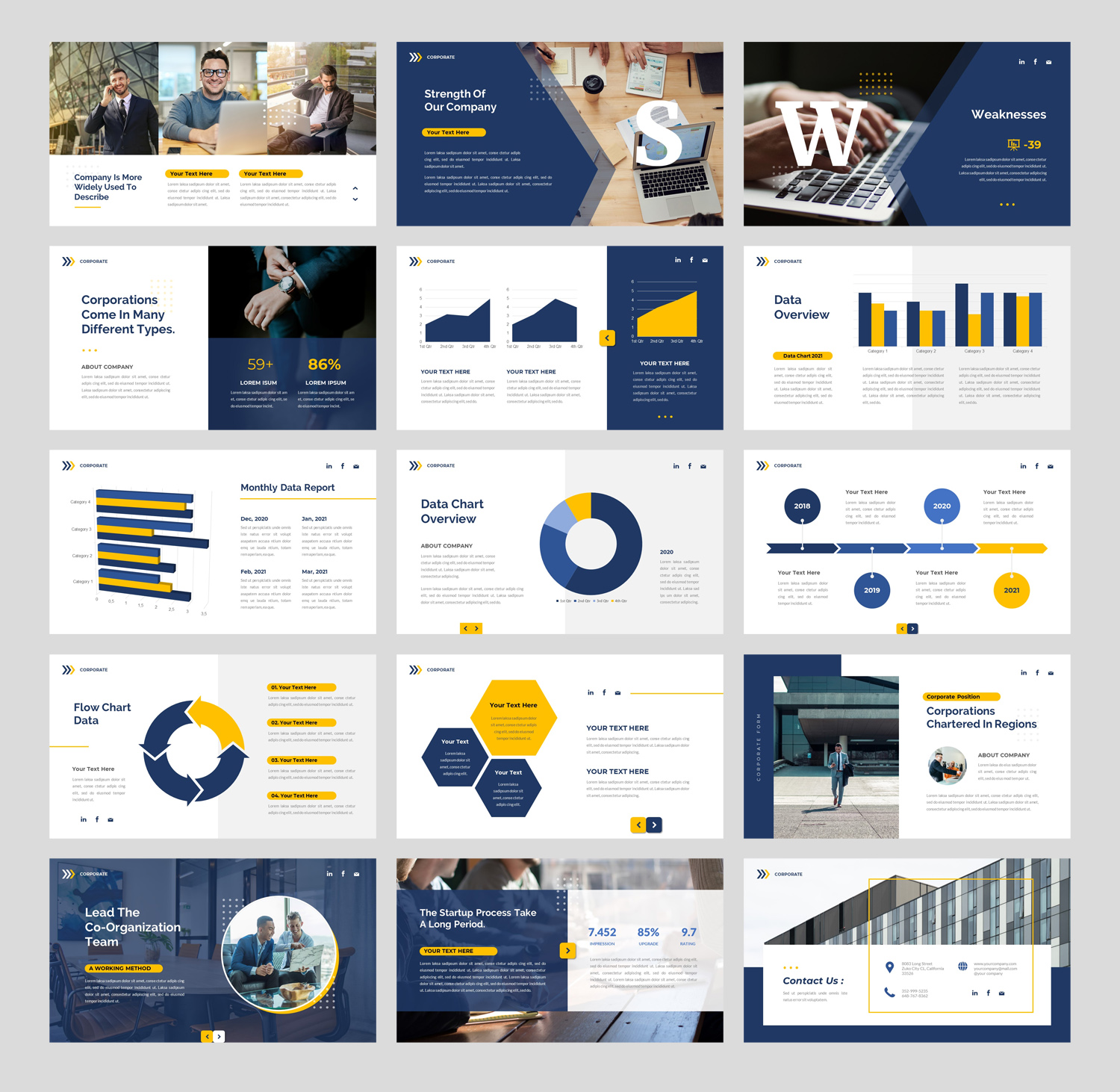 Company business PowerPoint design
