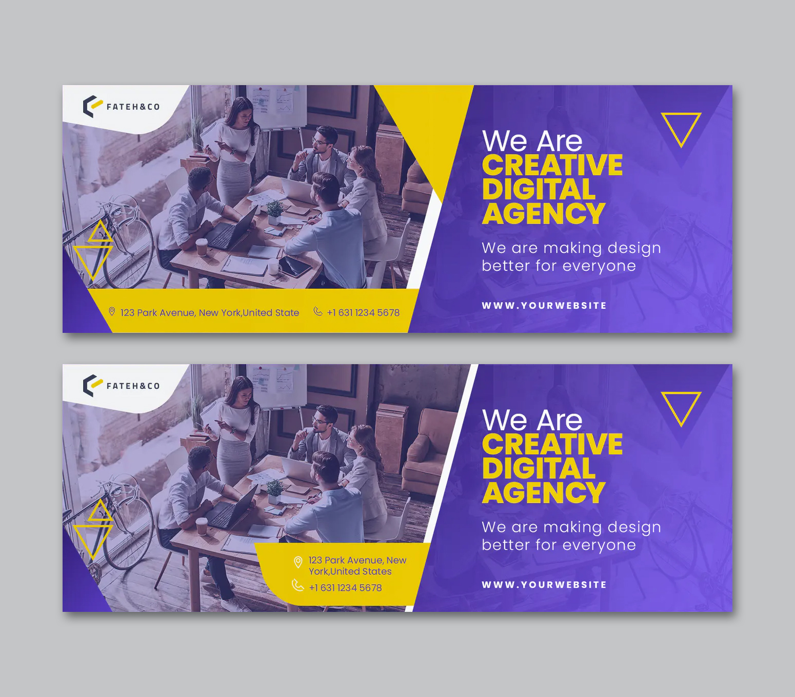 Digital agency Facebook cover design