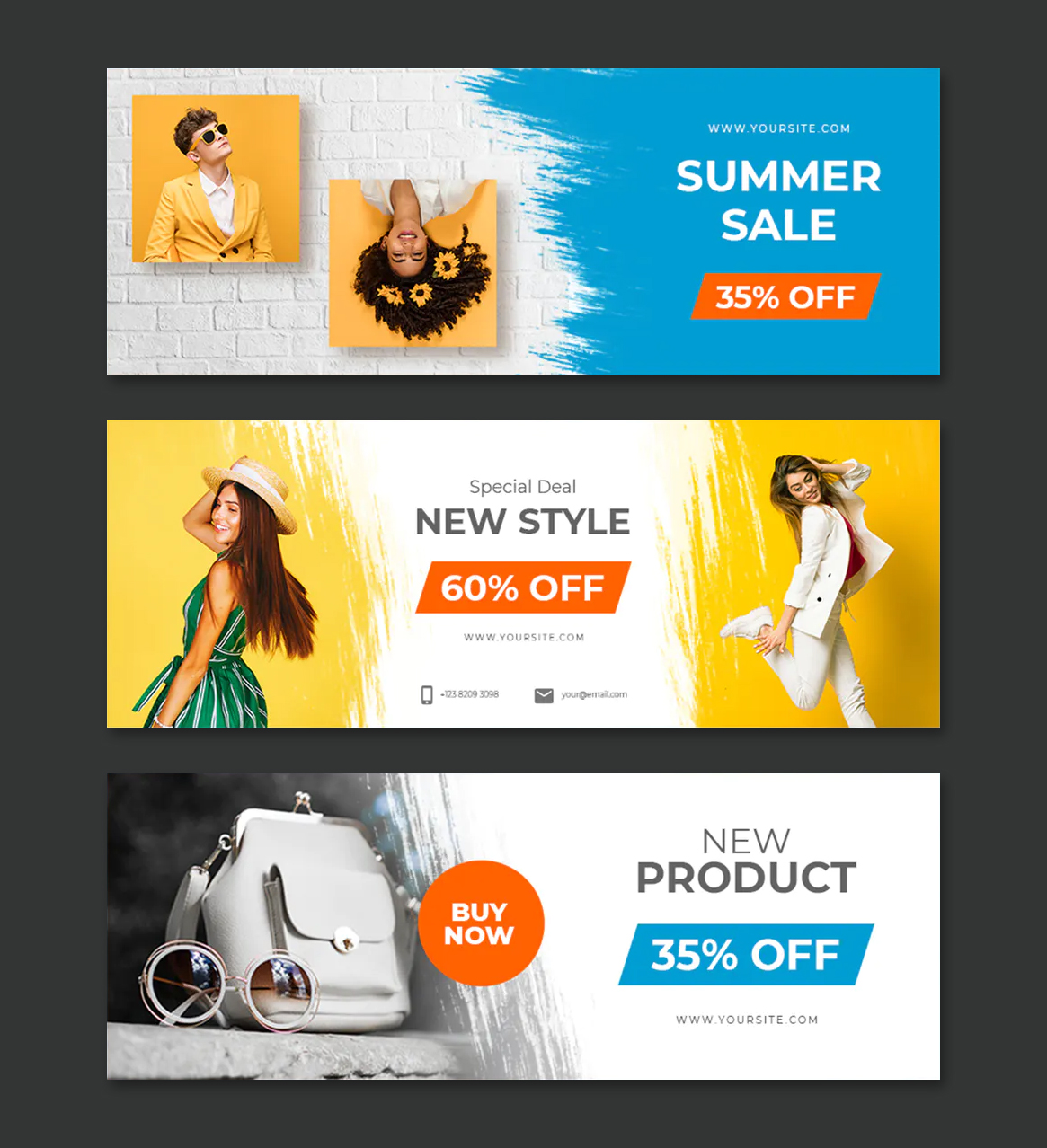Fashion Facebook cover template