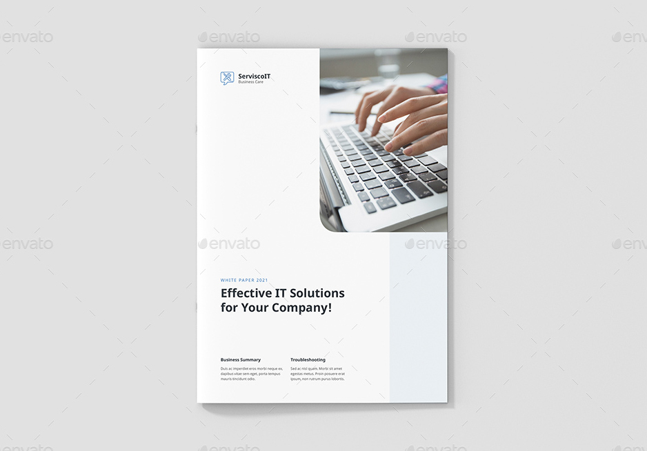 IT services white paper template