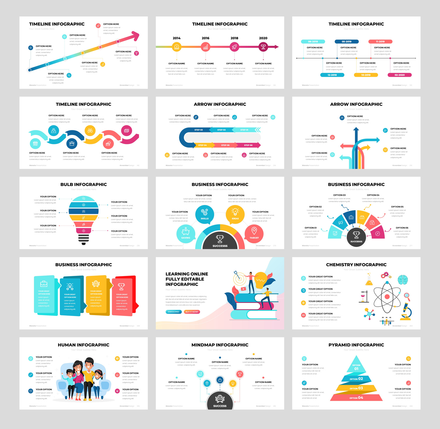 Multi-Purpose infographics PowerPoint template