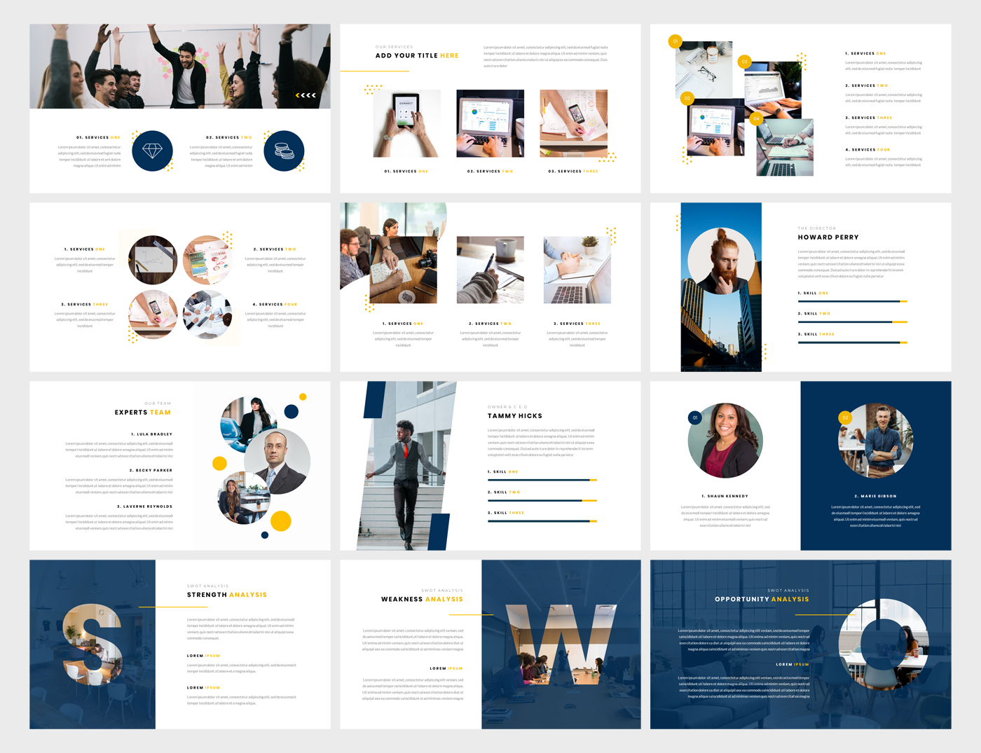 Business Corporate PowerPoint Design Template