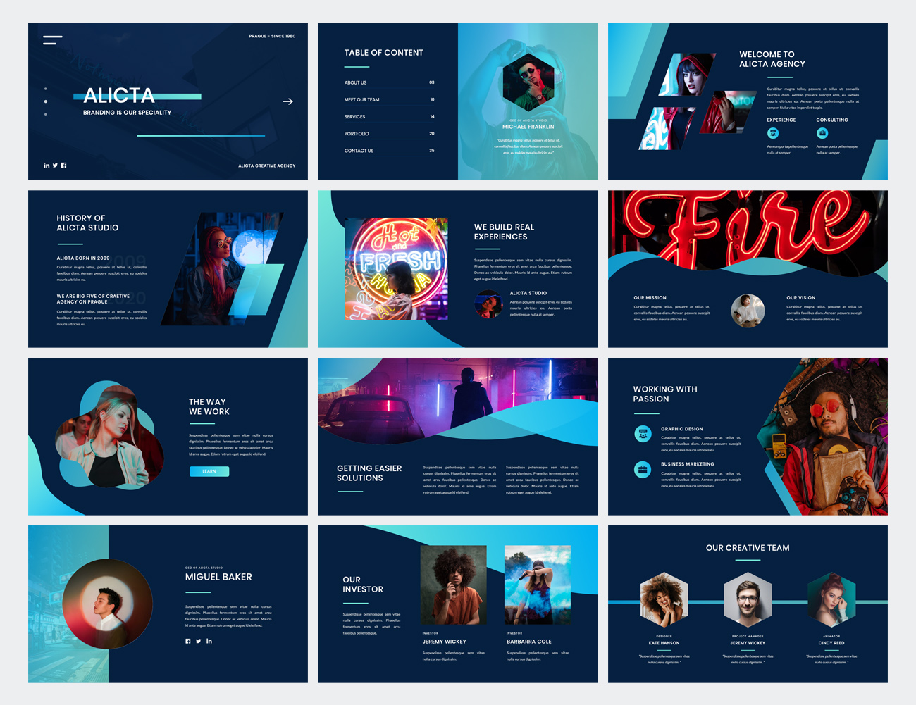 Creative Agency PowerPoint Template