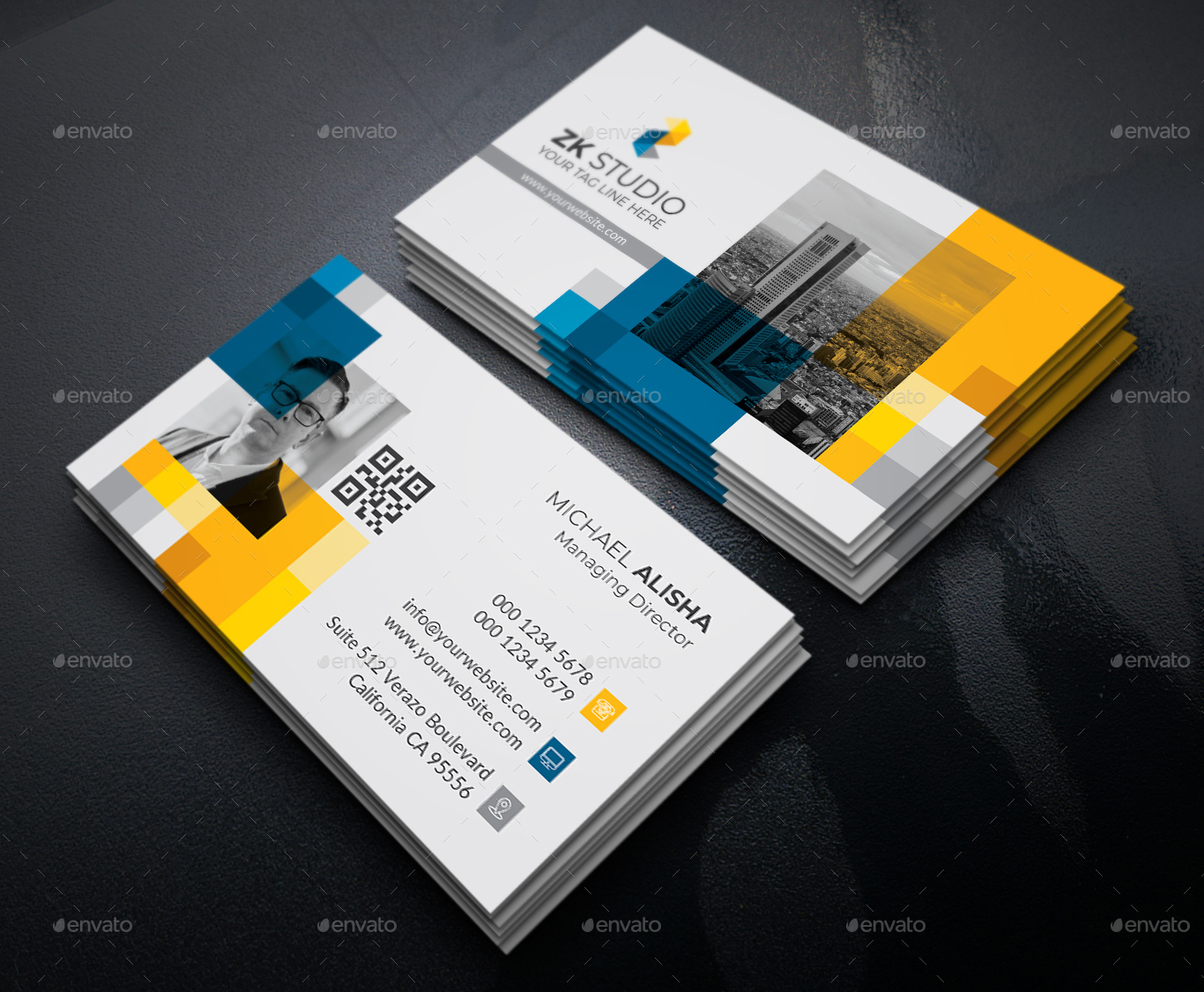 Creative and Modern Business Card Design