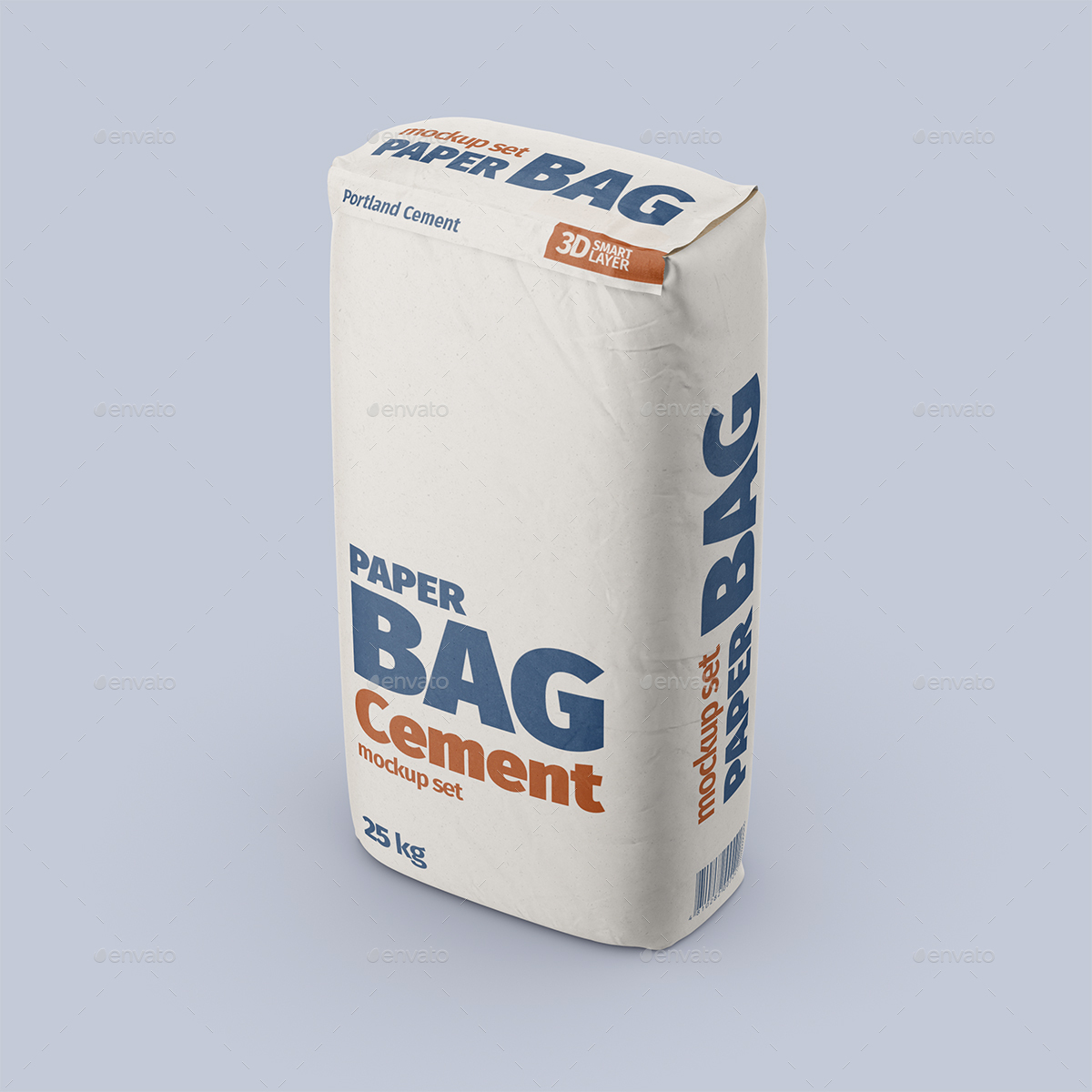 Paper Cement Bag Mockups