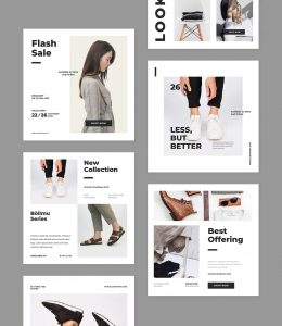 10 Best Fashion Social Media Templates • PSD design