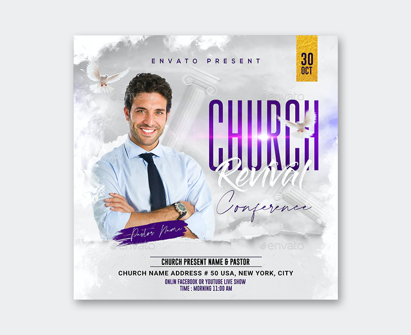 Church Conference Flyer Design