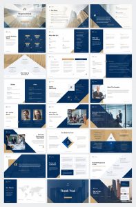 14 Best Business PowerPoint Templates • PSD design