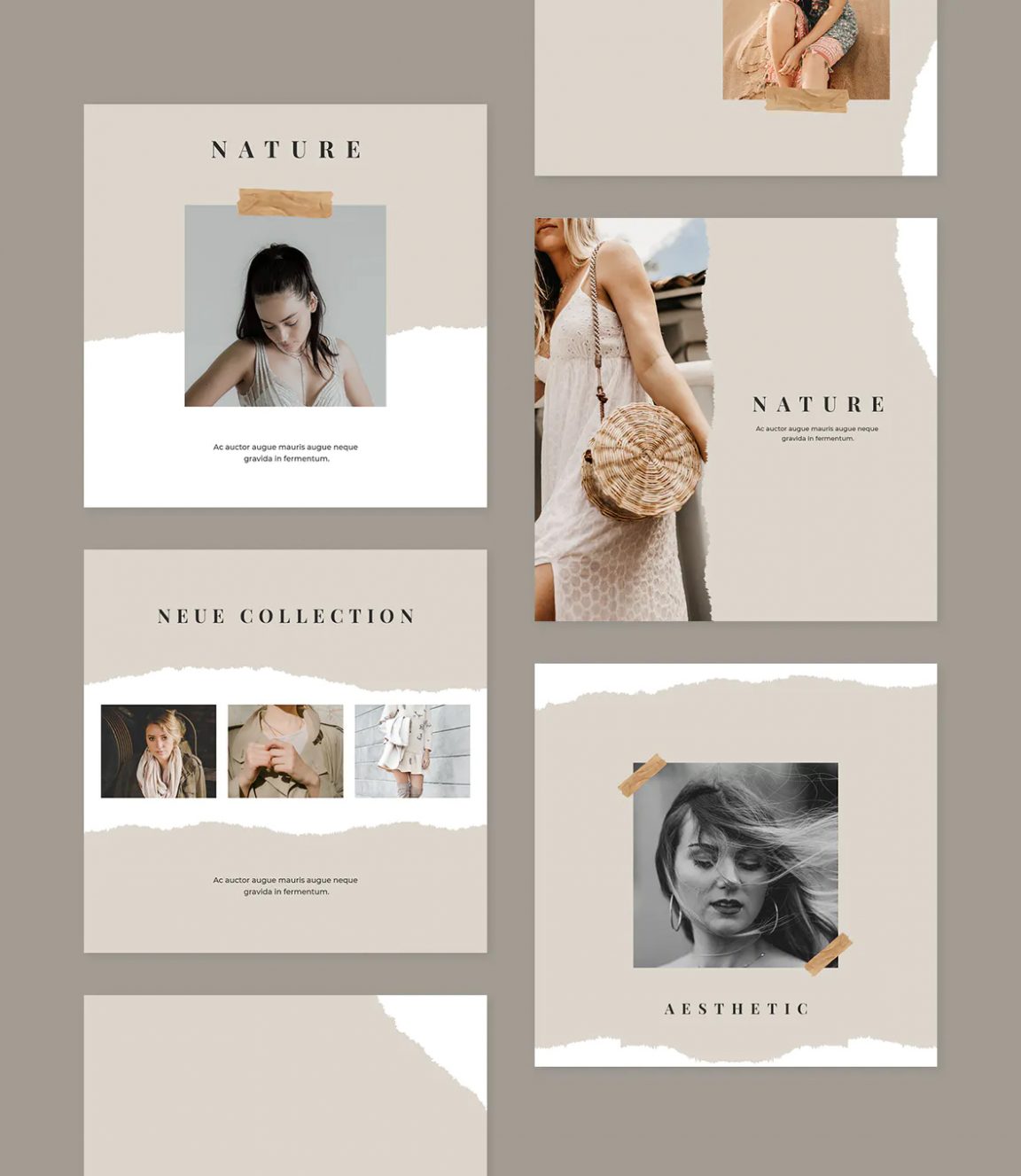 10 Best Fashion Social Media Templates • PSD design