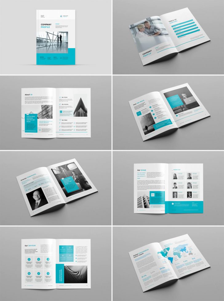 10 Best Company Profile Brochure Templates • PSD design