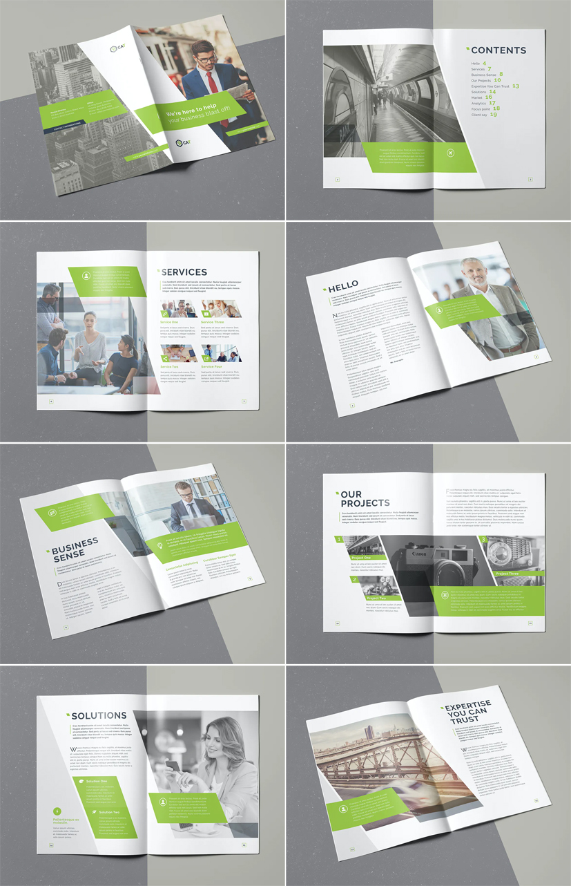Multipurpose Business Brochure Template