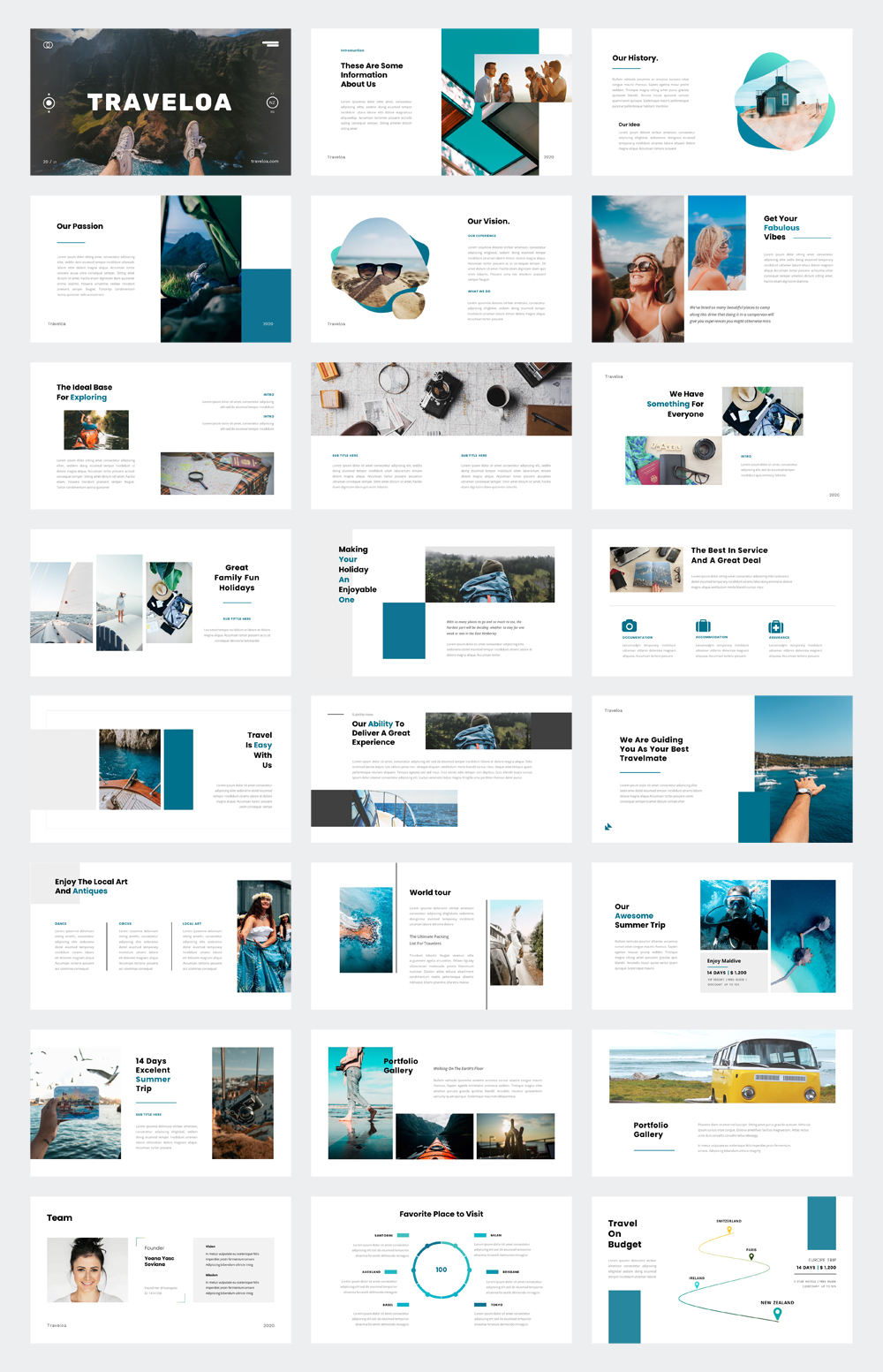 Travel PowerPoint Template