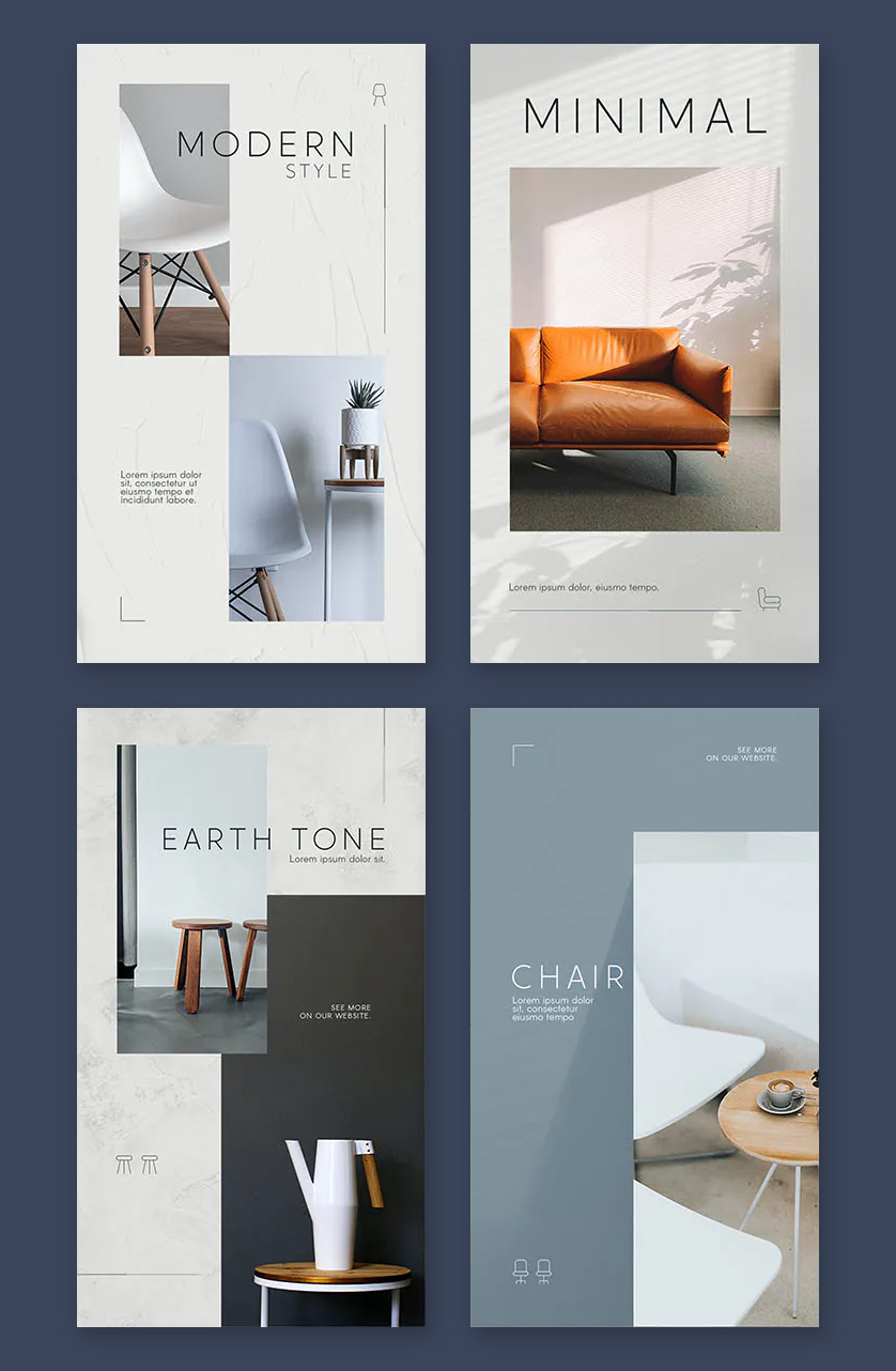 Furniture Instagram Story Templates