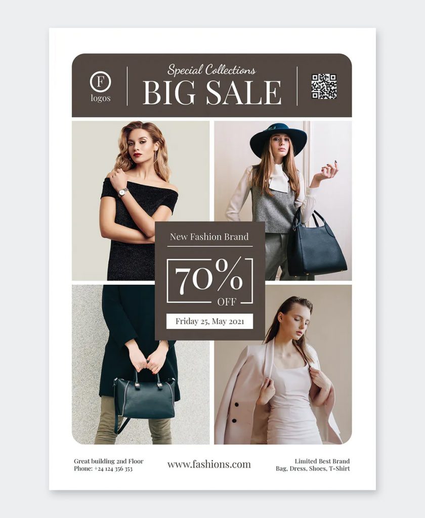 10 Best Fashion Sale Flyer Templates PSD • PSD design