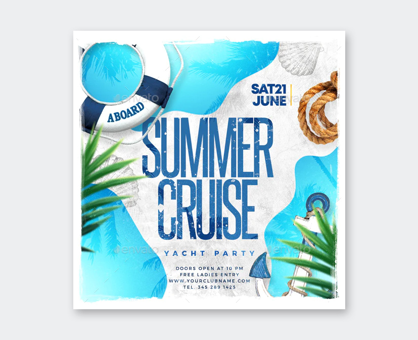15 New Summer Party Flyer Templates Psd Psd Design