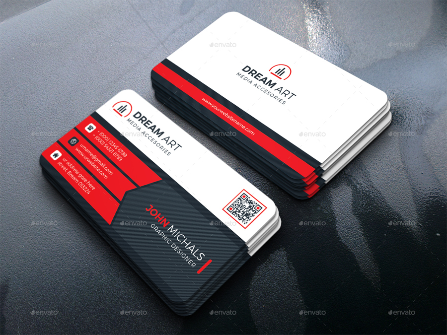 Clean Modern Business Card Design