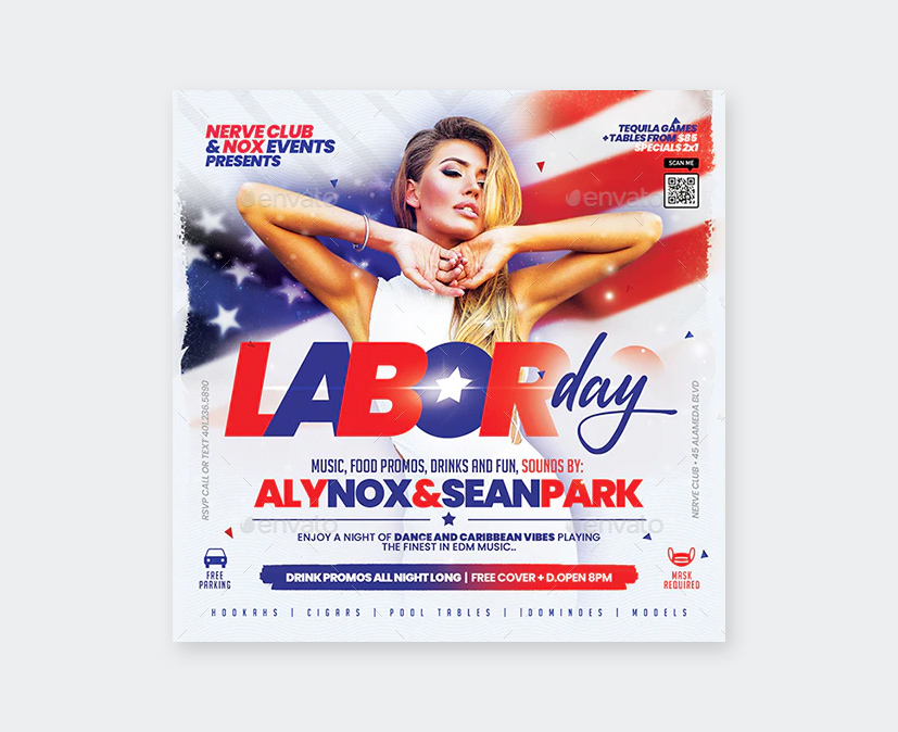 Labor Day Flyer Template