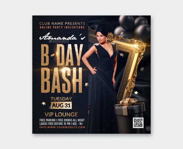 14 Best Birthday Party Flyer Templates PSD • PSD design