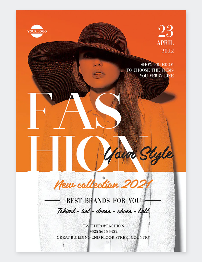 Fashion Show Flyer Design