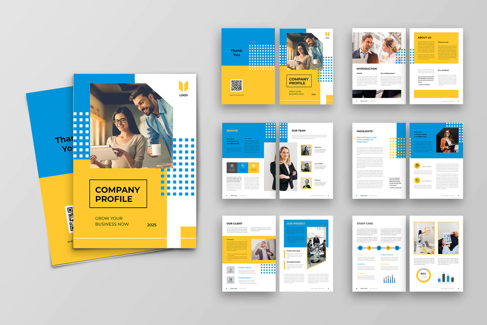 Multipurpose Company Profile Brochure Design