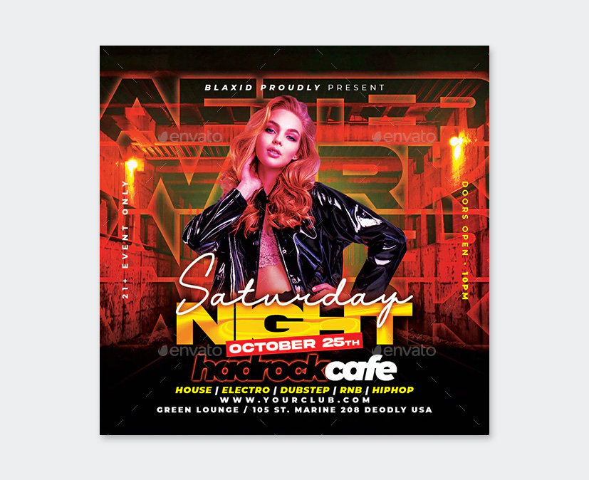 Afterwork Party Flyer Template
