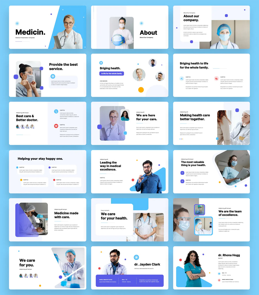 Clean Medical PowerPoint