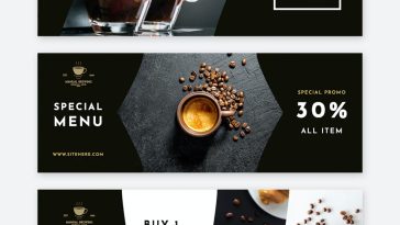 Coffee Shop Facebook Covers Design