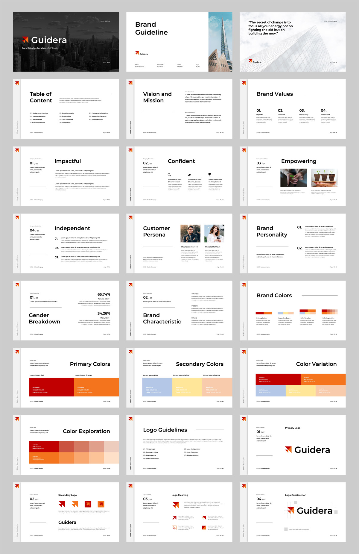 Brand Manual PowerPoint Template