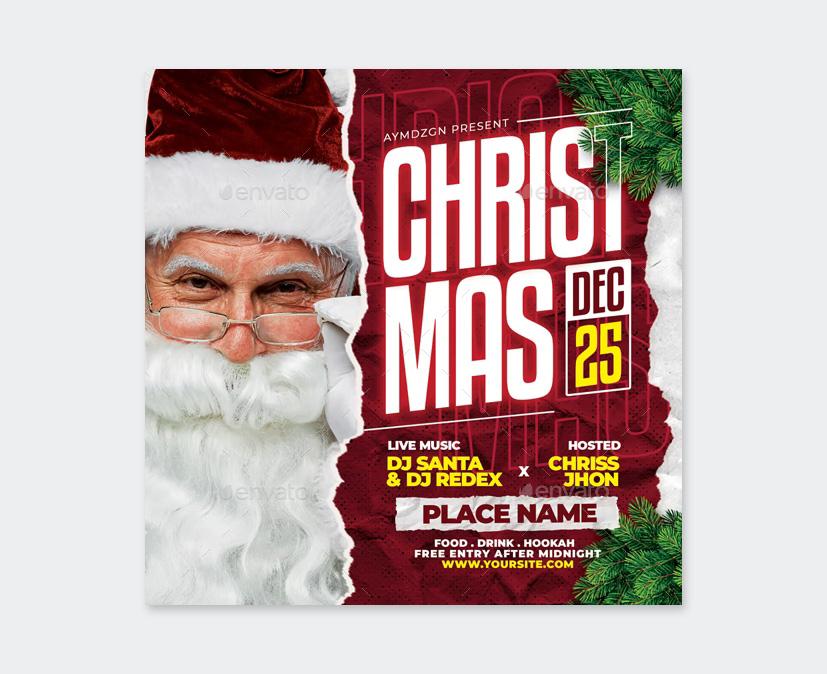 Creative Christmas Flyer Design