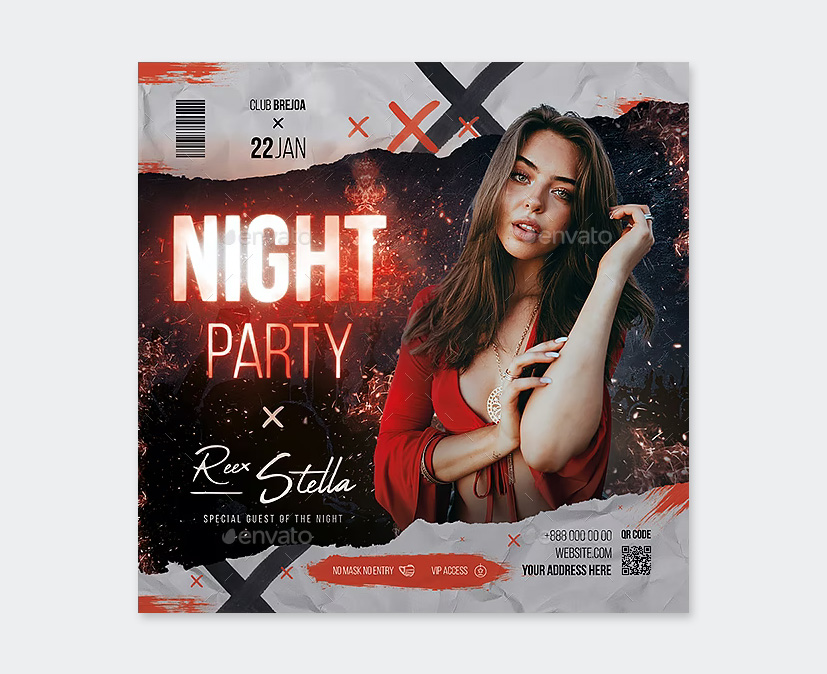 Party Flyer PSD