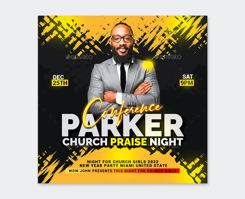 Church Conference Flyer Design