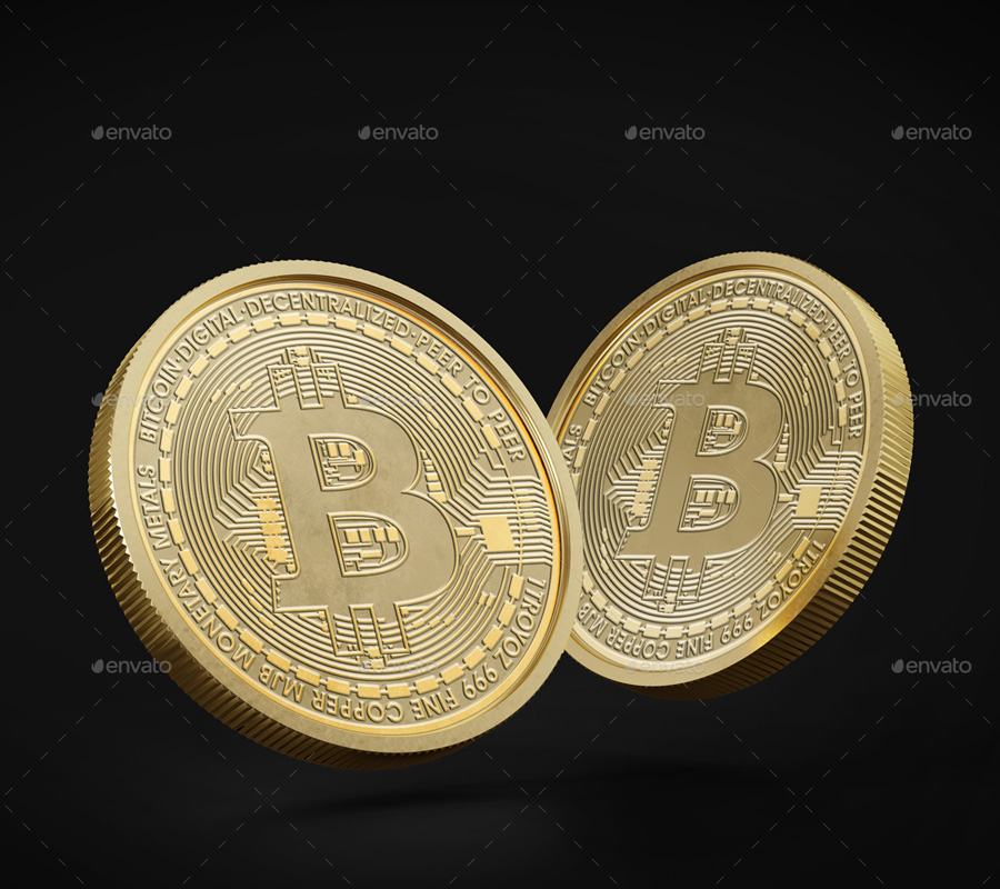 Gold Coin Mock-up