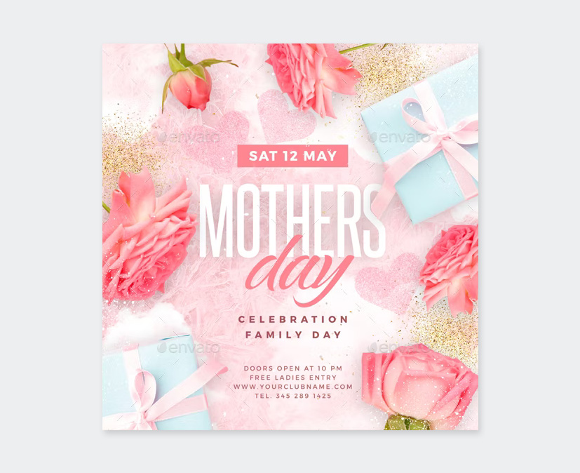 Mothers Day Flyer Design