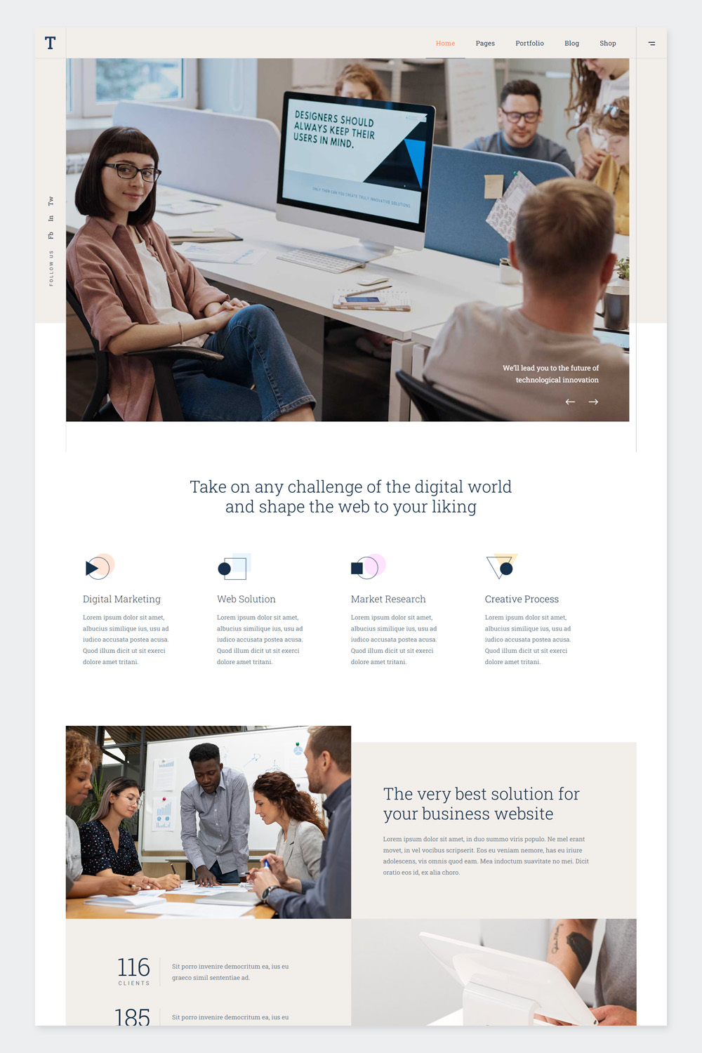 Professional Business Consulting WordPress Theme