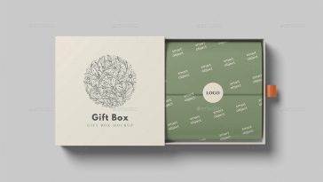 Gift Box Mockups