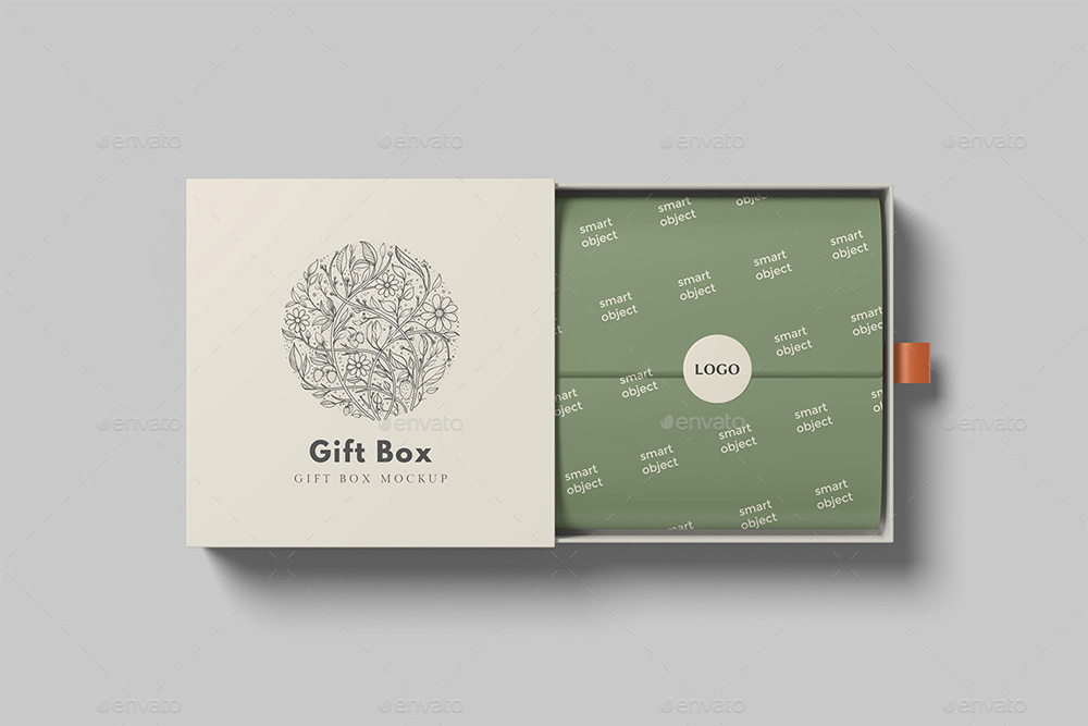 Gift Box Mockups