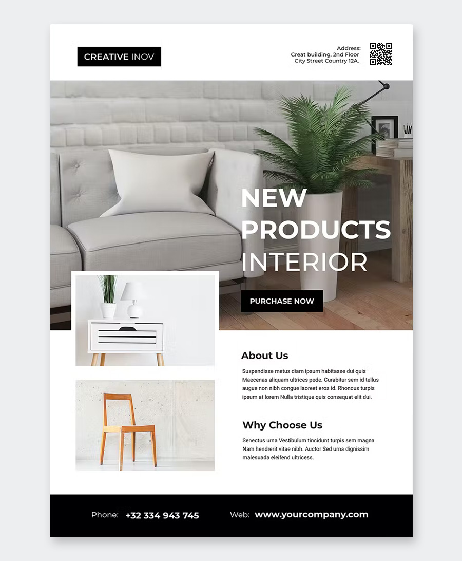 Furniture Flyer Design