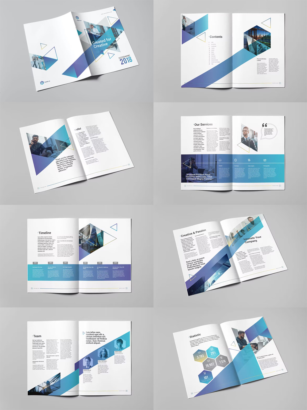 Annual Report Brochure Design