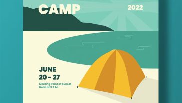 PSD Summer Camp Flyer Template