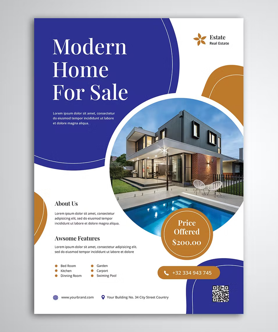 Property Sale Flyer Design