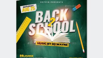 Back To School Flyer Template