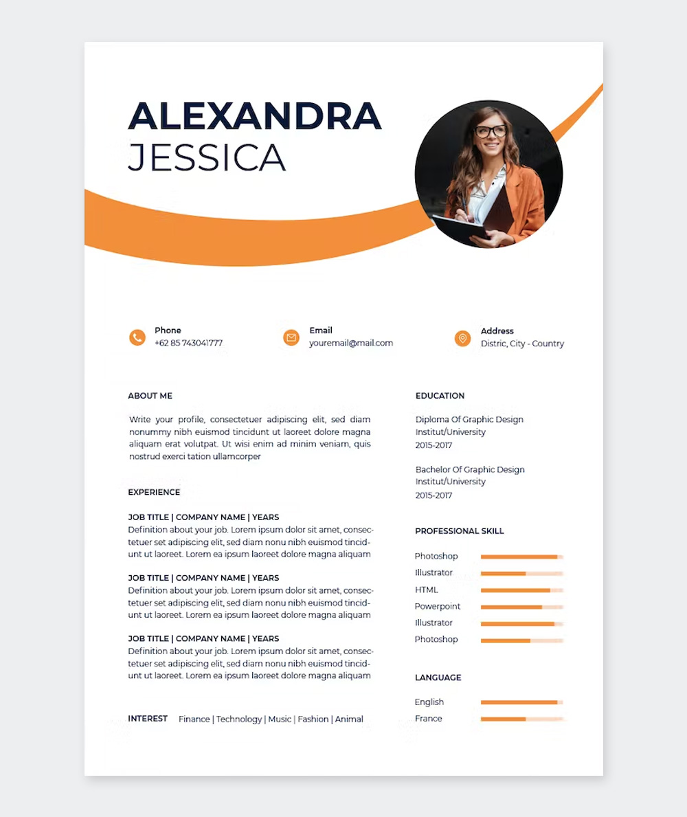MS Word Resume Template