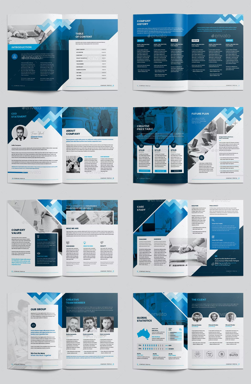 Company Profile Brochure Design