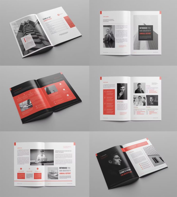 10 Professional Company Profile Brochure Templates • PSD design