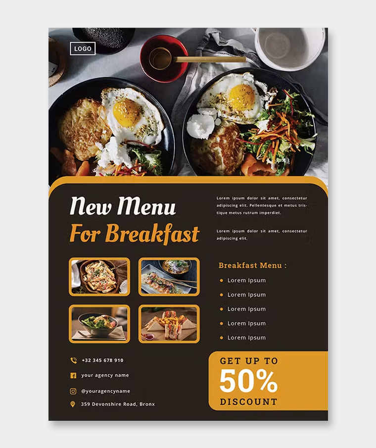 Restaurant Flyer Design